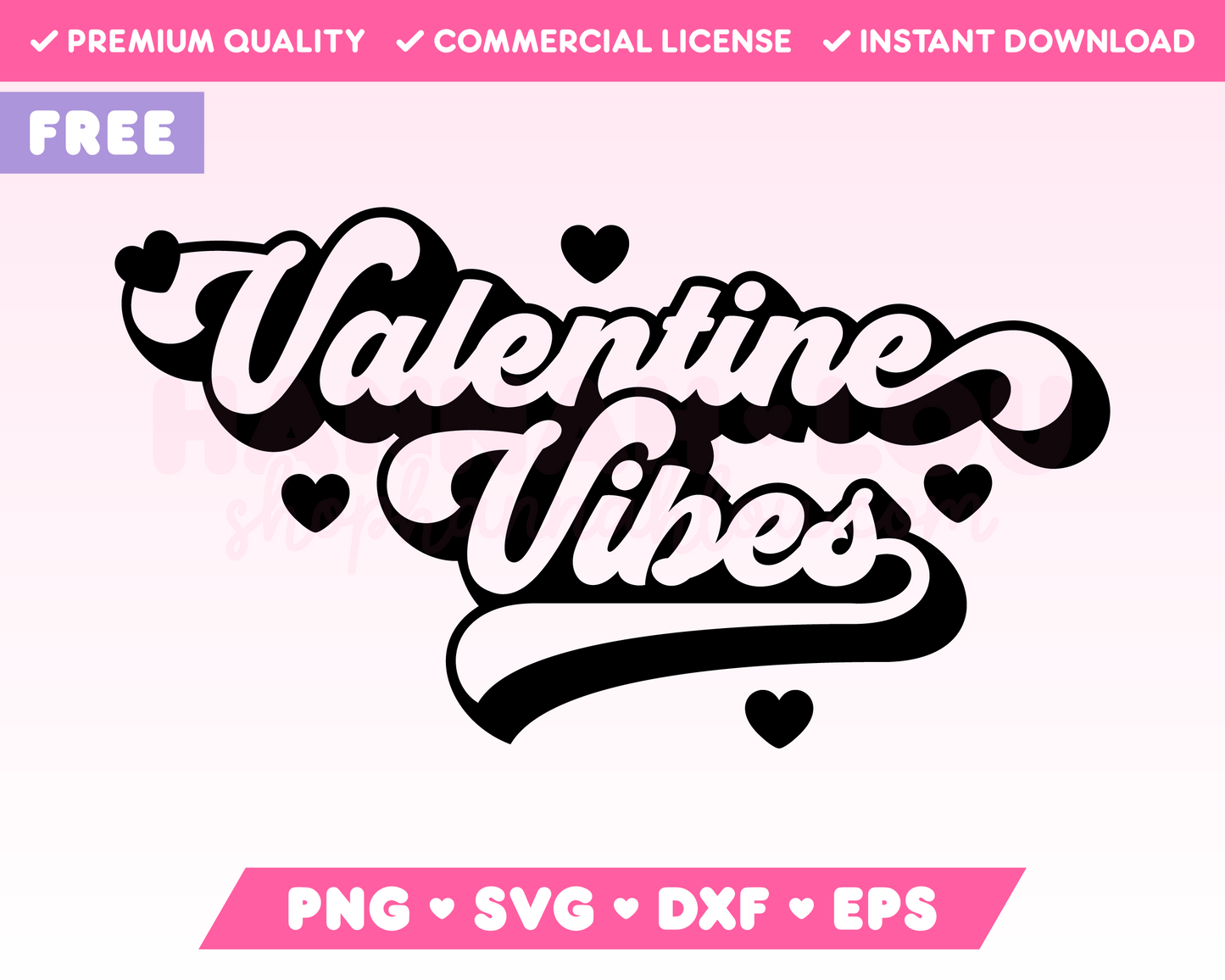 Free Valentine Vibes SVG · Free Valentine's Day SVG Files for Cricut · Free Valentine's Day Sublimation Designs