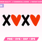 Free XOXO SVG · Free Valentine's Day SVG Files for Cricut · Free Valentine's Day Sublimation Designs