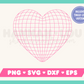 Heart Disco Ball SVG