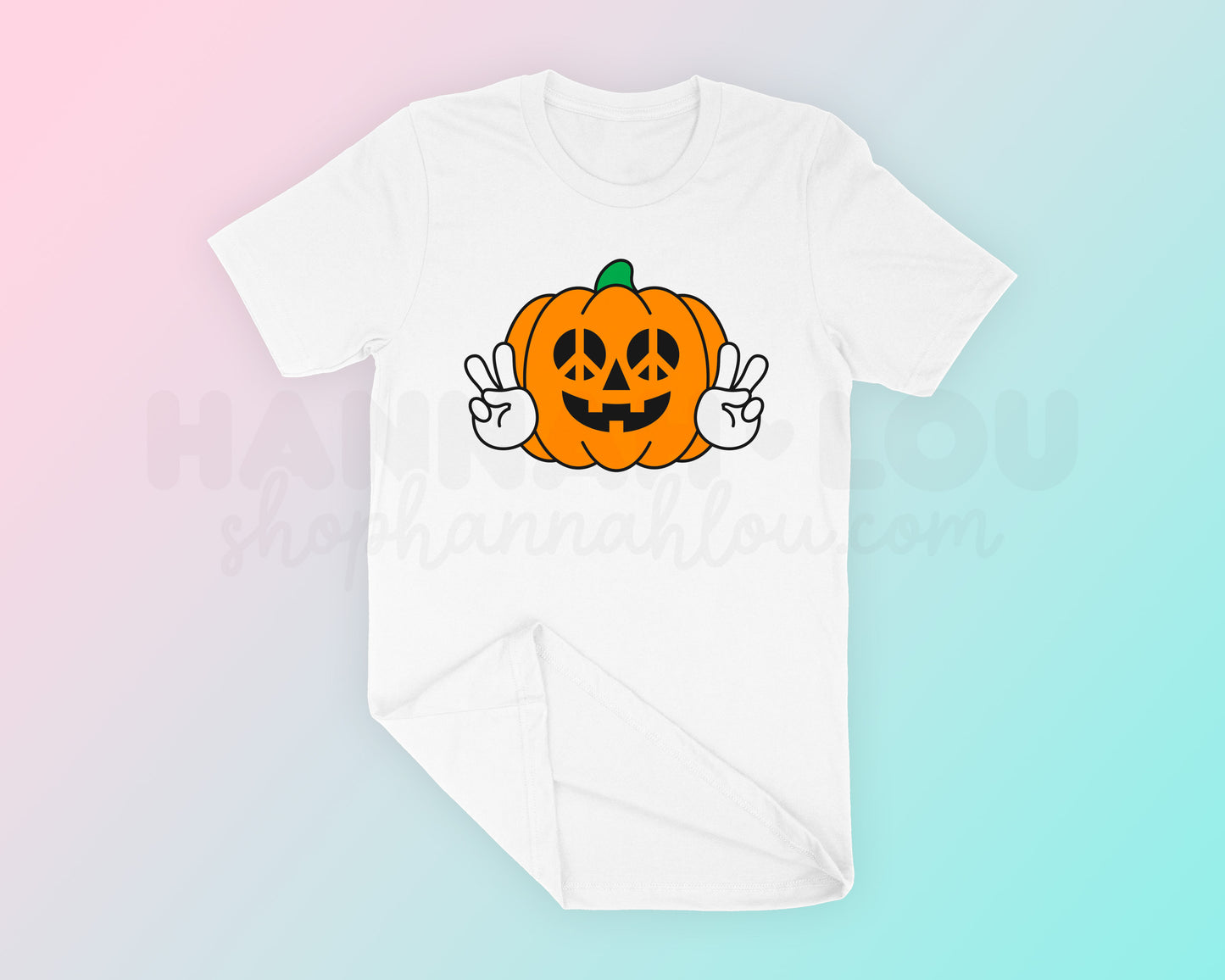 Hippie Pumpkin PNG • Halloween Sublimation Designs