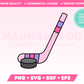 Ice Hockey Stick SVG • Ice Hockey SVG Files for Cricut • Ice Hockey Sublimation Designs