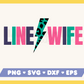 Line Wife SVG