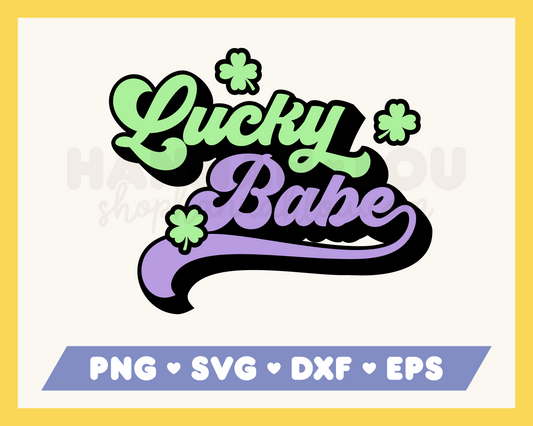 Lucky Babe SVG