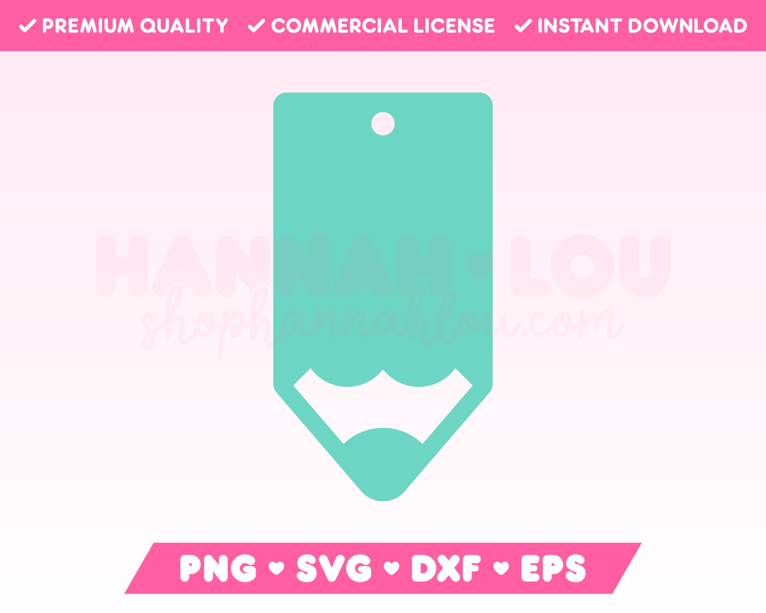 Pencil Gift Tag SVG | Teacher Gift Tag SVG Files for Cricut – Hannah Lou