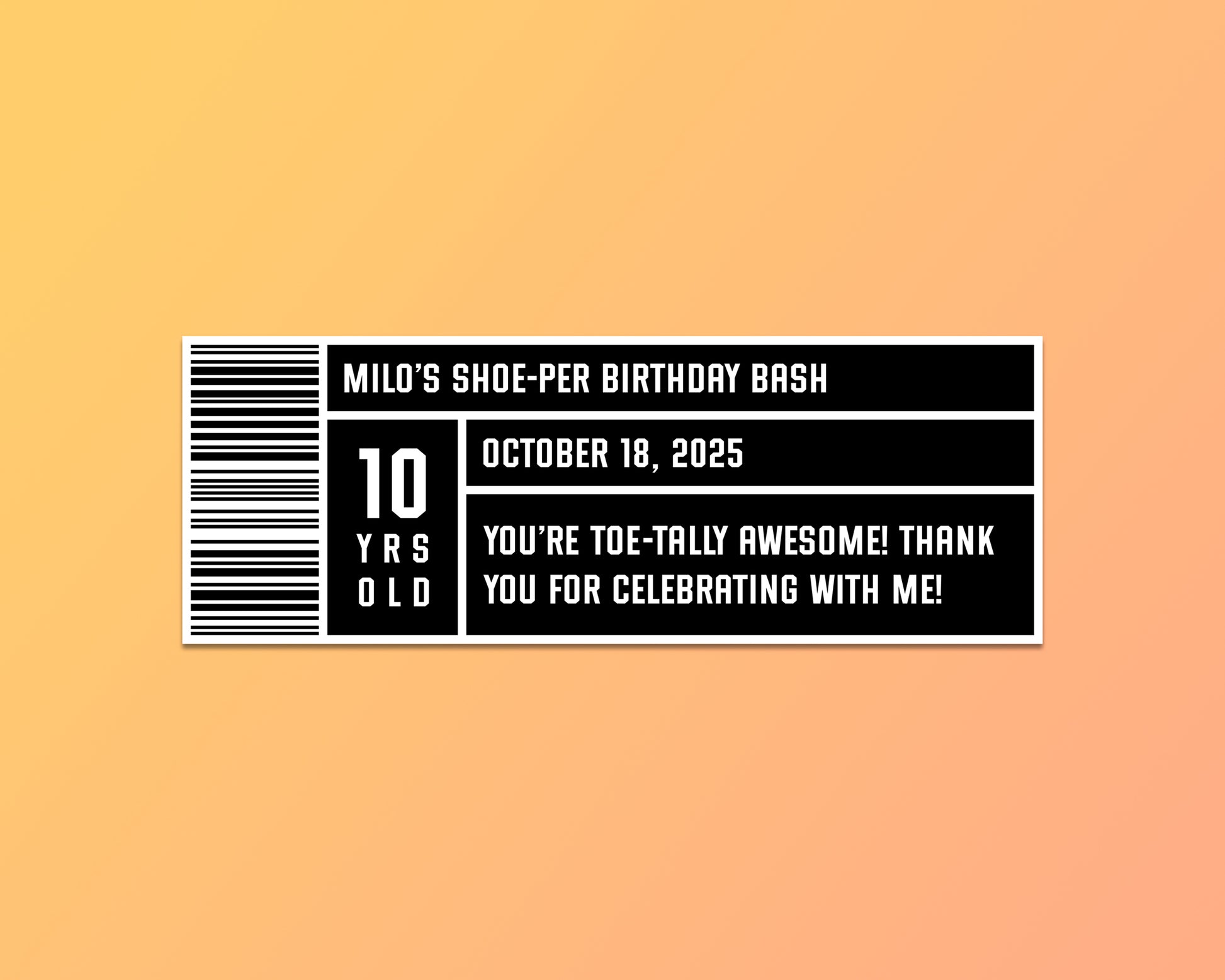 Shoebox Label SVG | Party Favor SVG Files for Cricut | Shoebox SVG ...