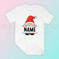 My cute Split Monogram Christmas Gnome PNG is part of my Christmas Sublimation Designs collection, and features a squat little gnome dressed as Santa on a t-shirt with an area for you to personalize the design with a name.