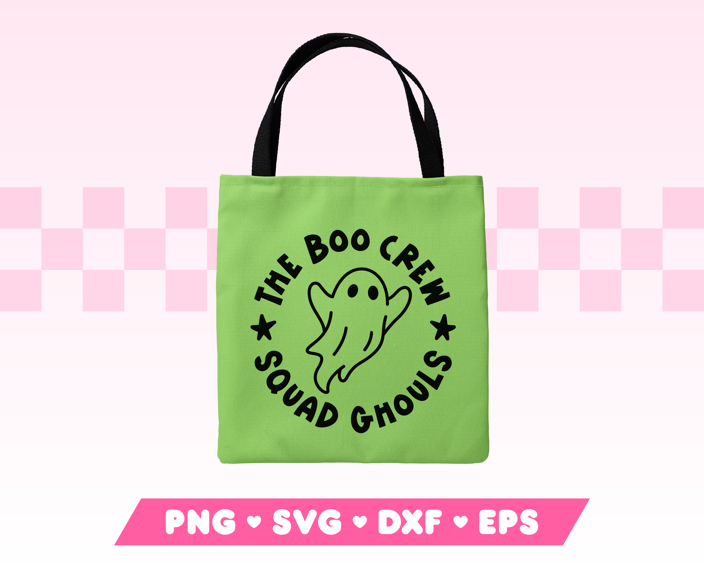 The Boo Crew SVG • Halloween SVG Files for Cricut • Halloween Sublimation Designs
