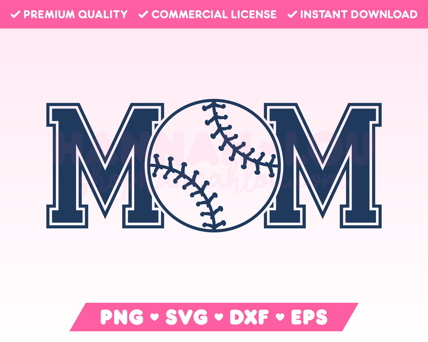 Varsity Baseball Mom SVG • Baseball SVG Files for Cricut • Baseball Sublimation Designs