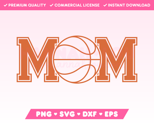Varsity Basketball Mom SVG • Basketball SVG Files for Cricut • Basketball Sublimation Designs