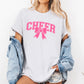 Varsity Cheer with Coquette Bow SVG • Cheerleading SVG Files for Cricut • Cheerleading Sublimation Designs
