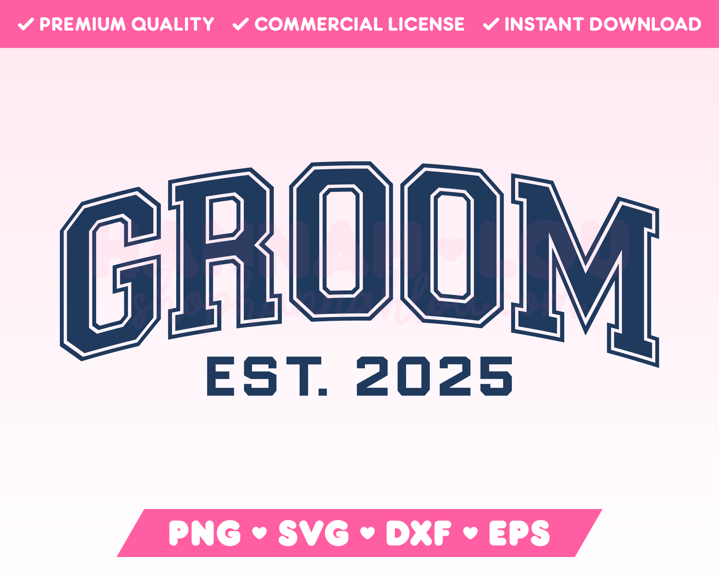 Varsity Groom SVG • Wedding SVG Files for Cricut · Wedding Sublimation Designs