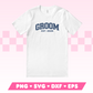 Varsity Groom SVG • Wedding SVG Files for Cricut · Wedding Sublimation Designs