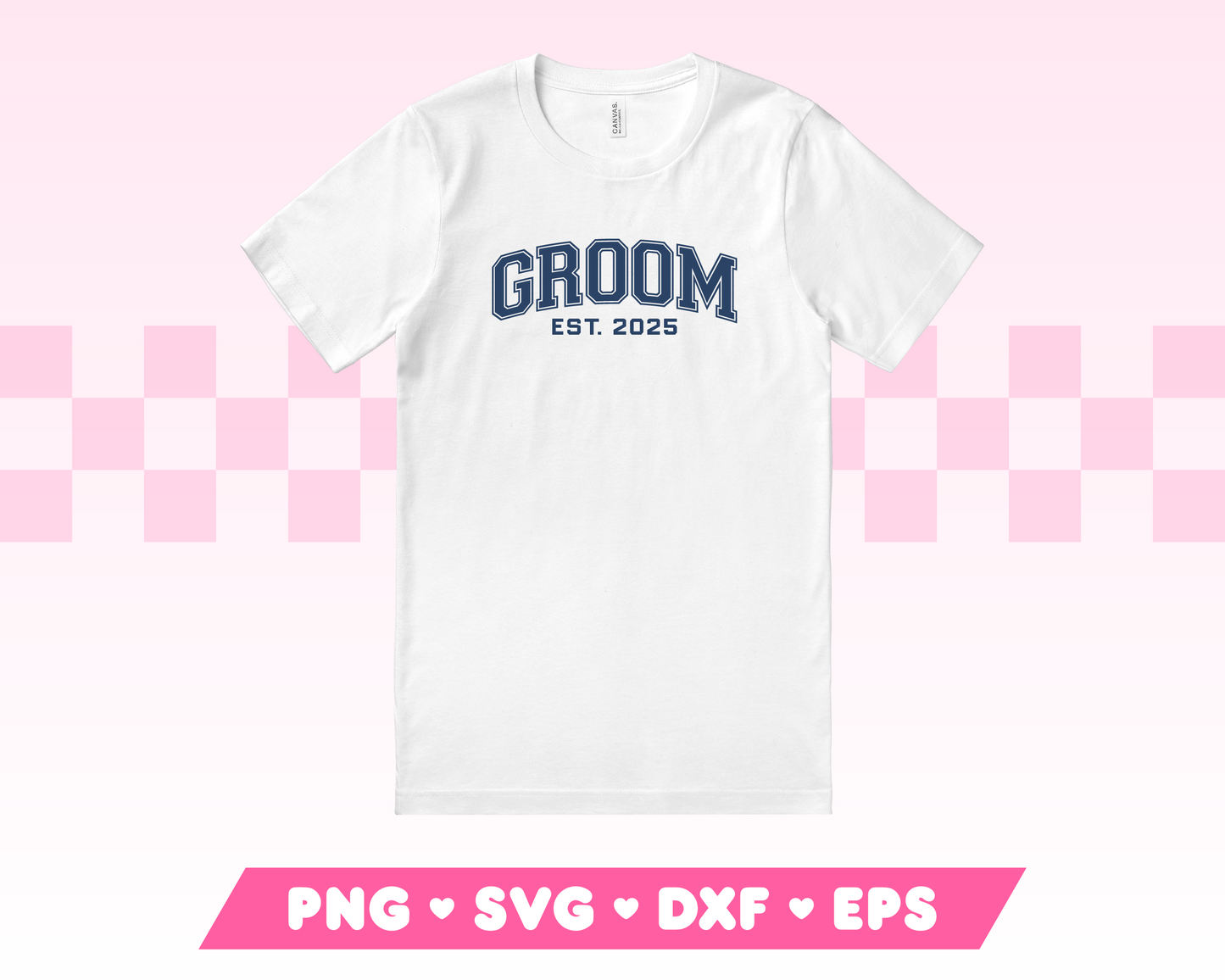 Varsity Groom SVG • Wedding SVG Files for Cricut · Wedding Sublimation Designs