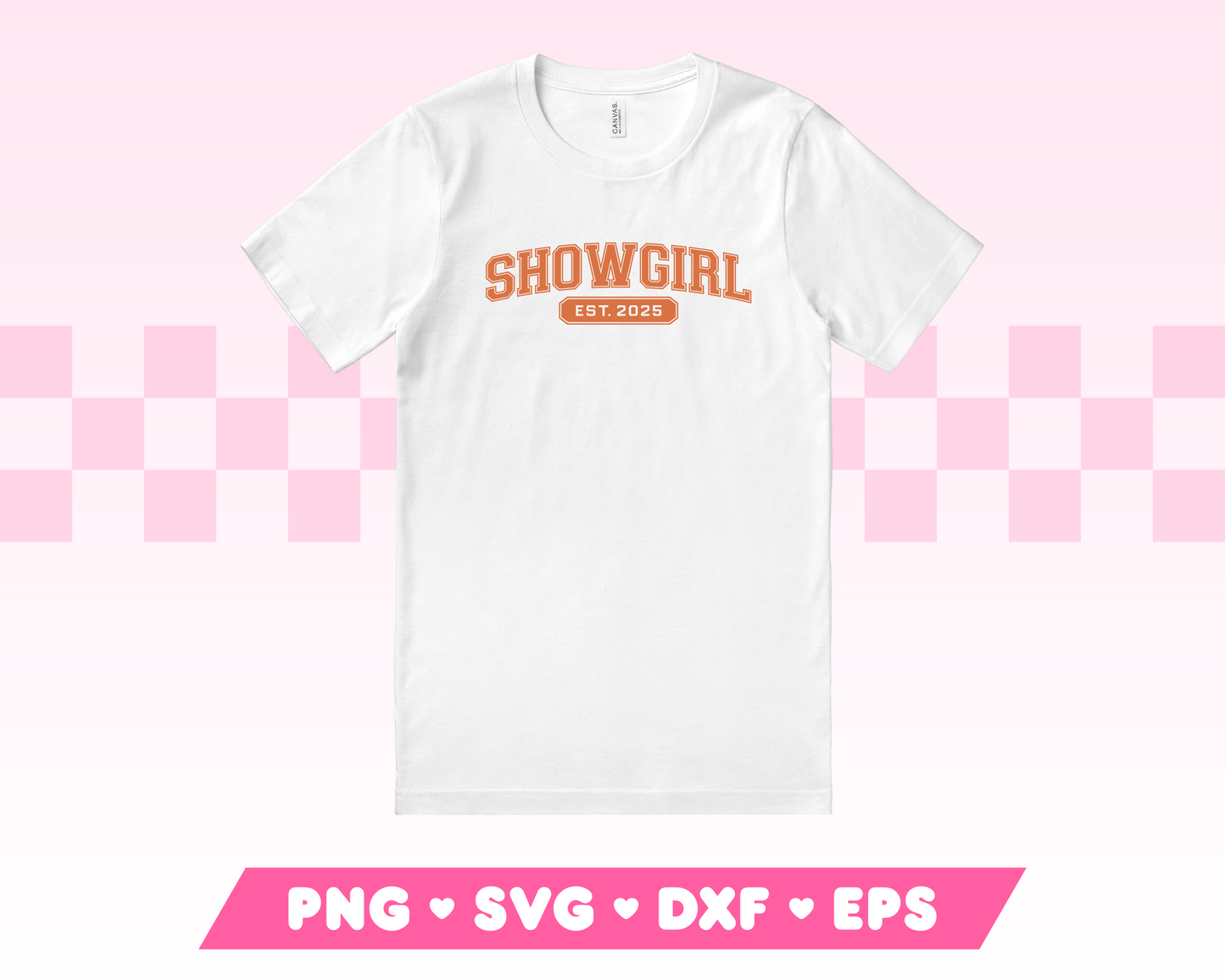 Varsity Showgirl SVG · Music SVG Files for Cricut · Music Sublimation Designs