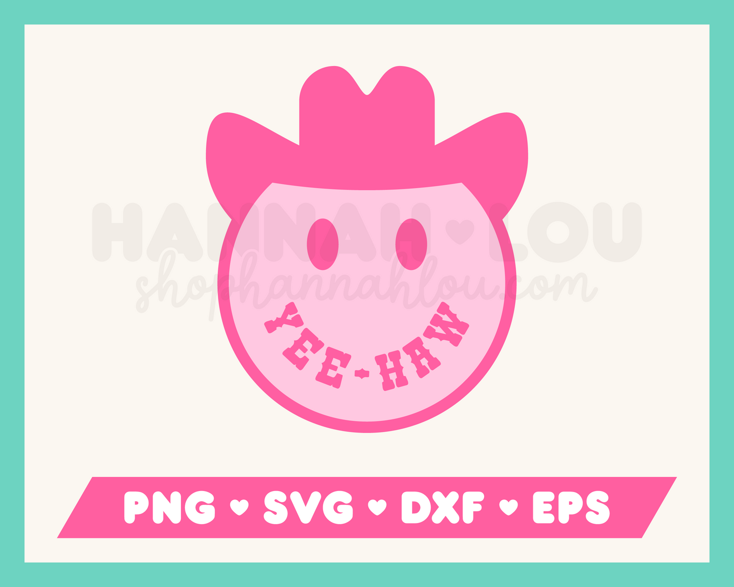 Yee-Haw Cowboy SVG